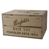 Penfolds Bin 707 2018 Timber Box (6 pack)