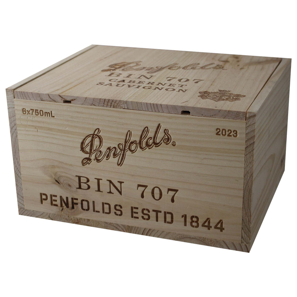 Penfolds Bin 707 2023 Timber Box (6 pack)
