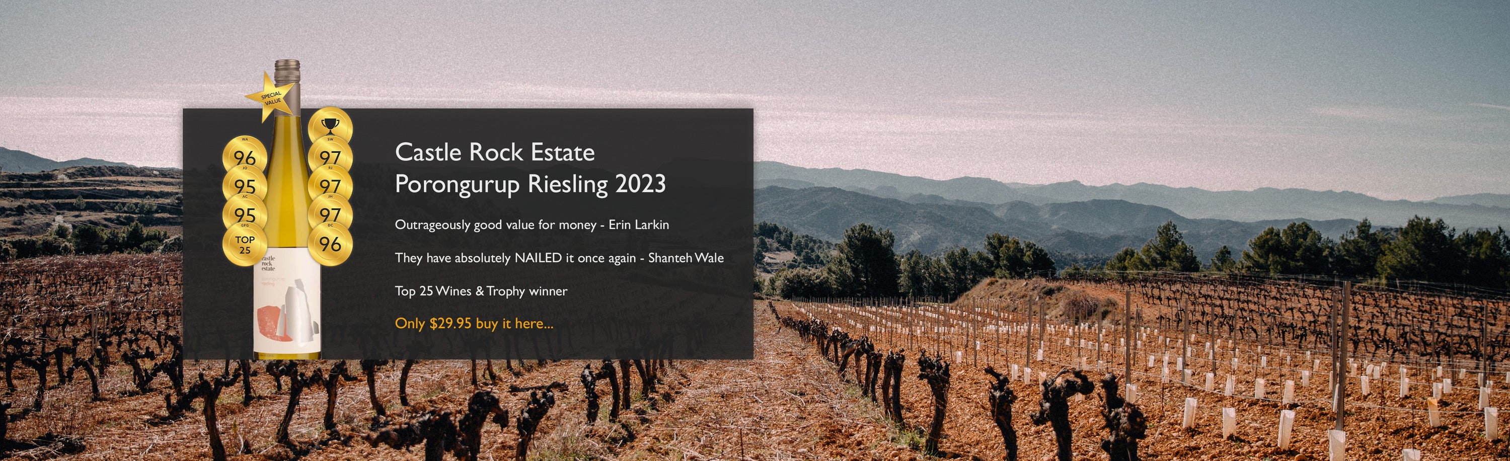 Castle Rock Estate Porongurup Riesling 2023