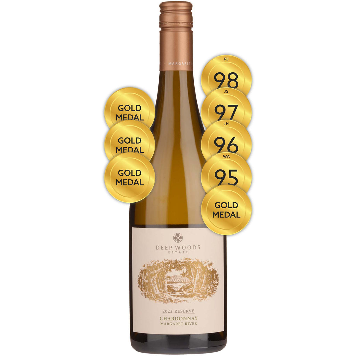 Deep Woods Estate Reserve Chardonnay 2022 - Main Image