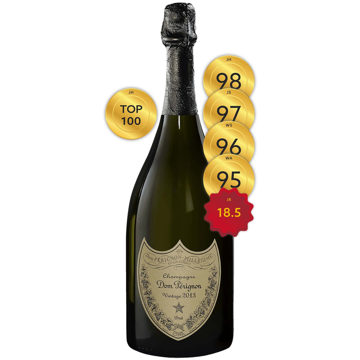 Dom Pérignon Vintage 2013 750ml ② Dom Perignon Brut Vintage Champagne 2013 - Vyno | Luxury Gift