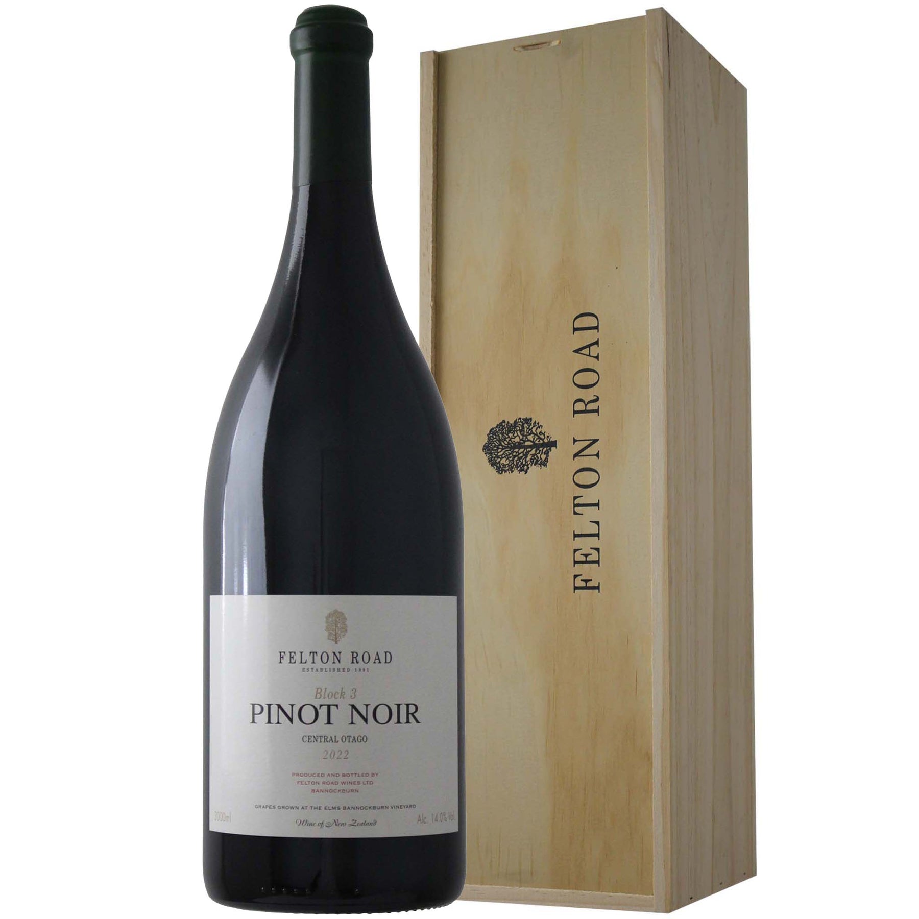 Felton Road Block 3 Pinot Noir 2022 (3000ml)
