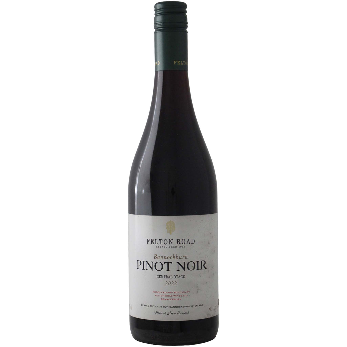 Felton Road Bannockburn Pinot Noir 2022 (SLD)