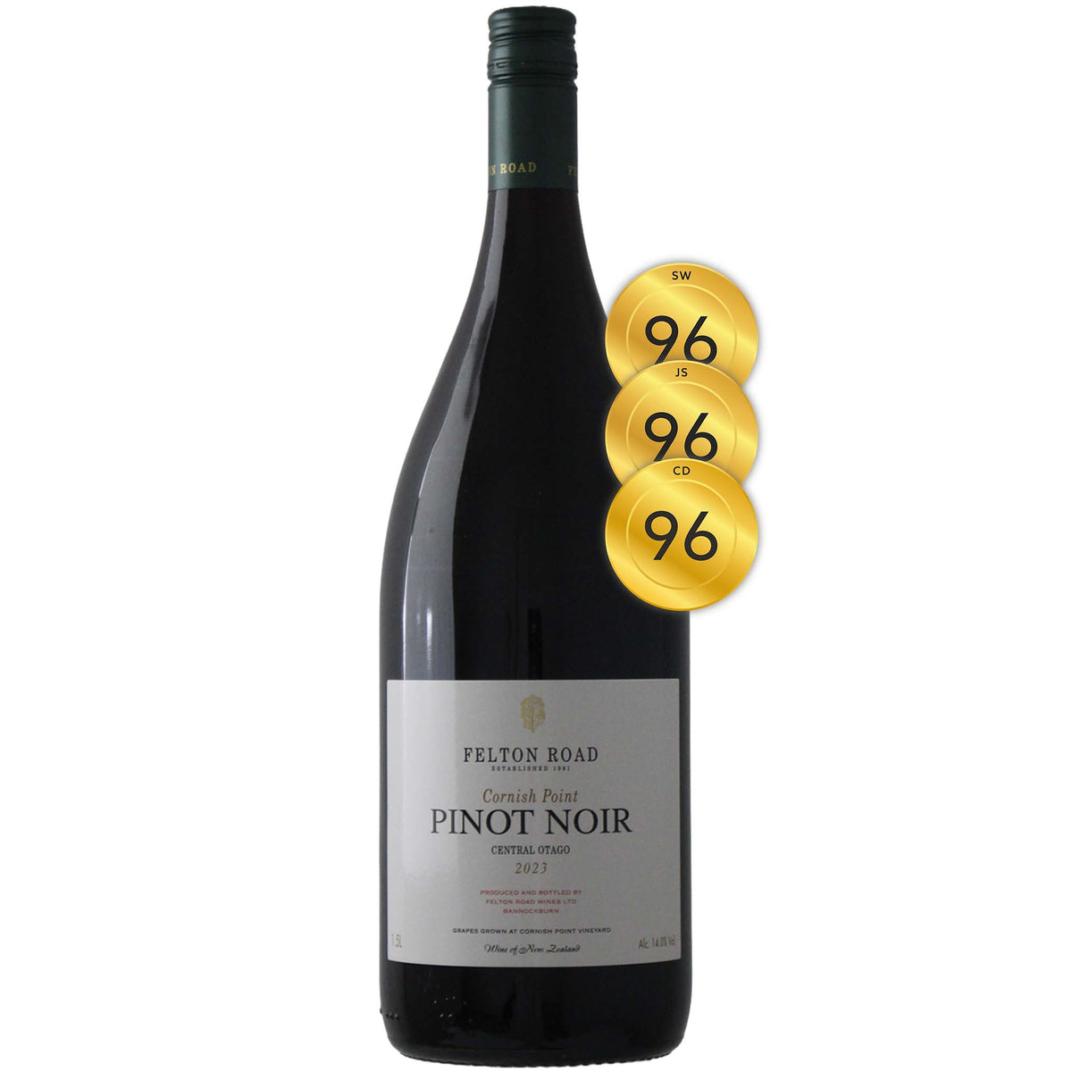 Felton Road Cornish Point Pinot Noir 2023 (1500ml)