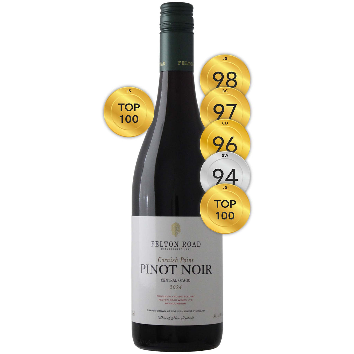Felton Road Cornish Point Pinot Noir 2024