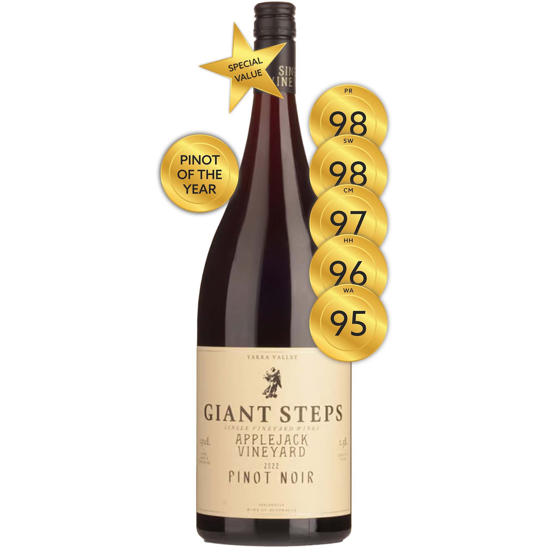 Giant Steps Applejack Vineyard Pinot Noir 2022 (1500ml)