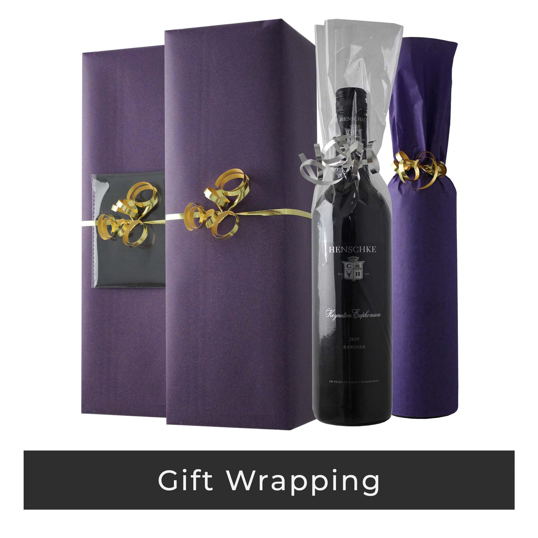 Wine gift wrapping