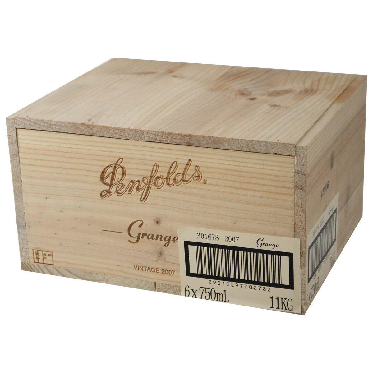 Penfolds Grange 2007 Timber Box (6 pack)