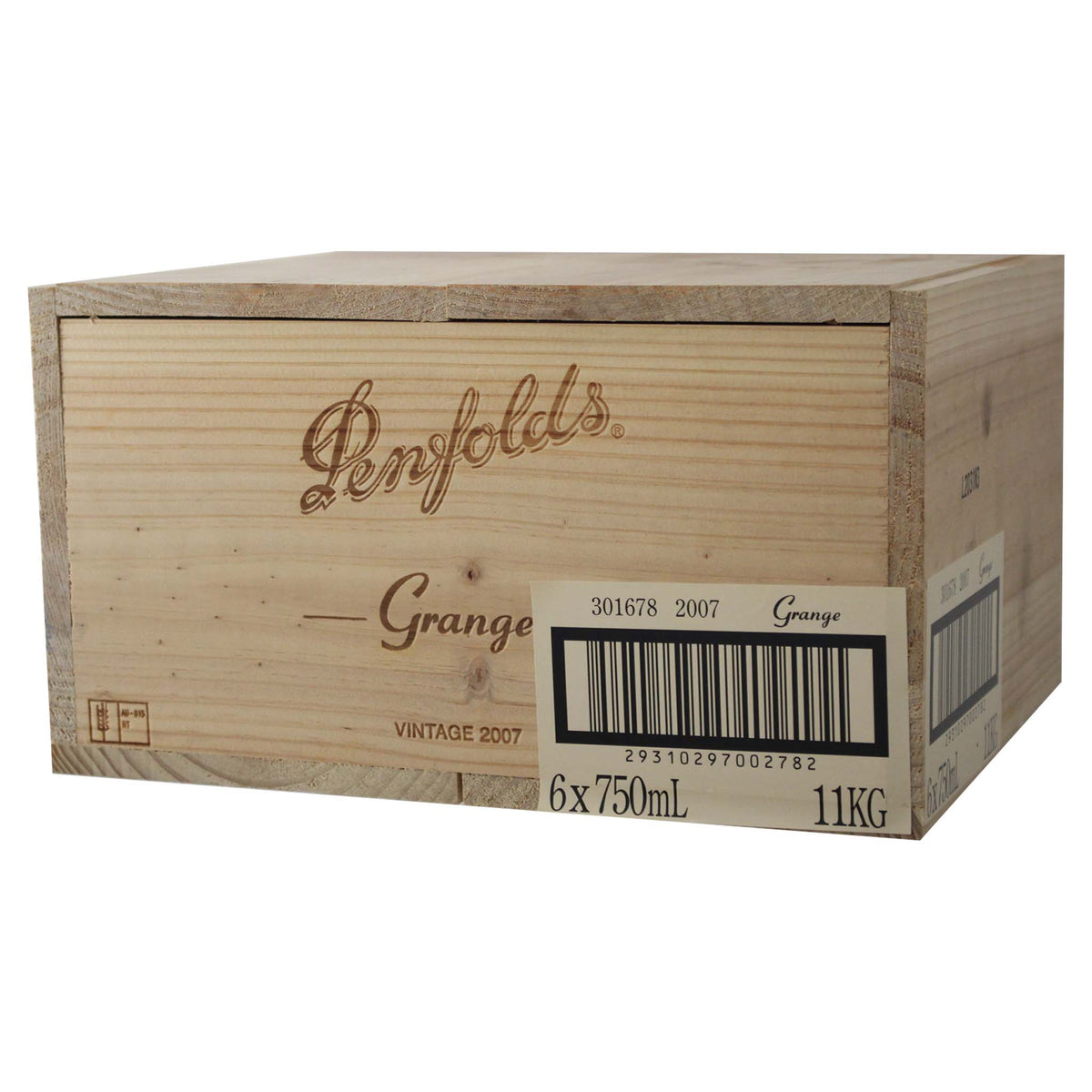 Penfolds Grange 2007 Timber Box (6 pack)