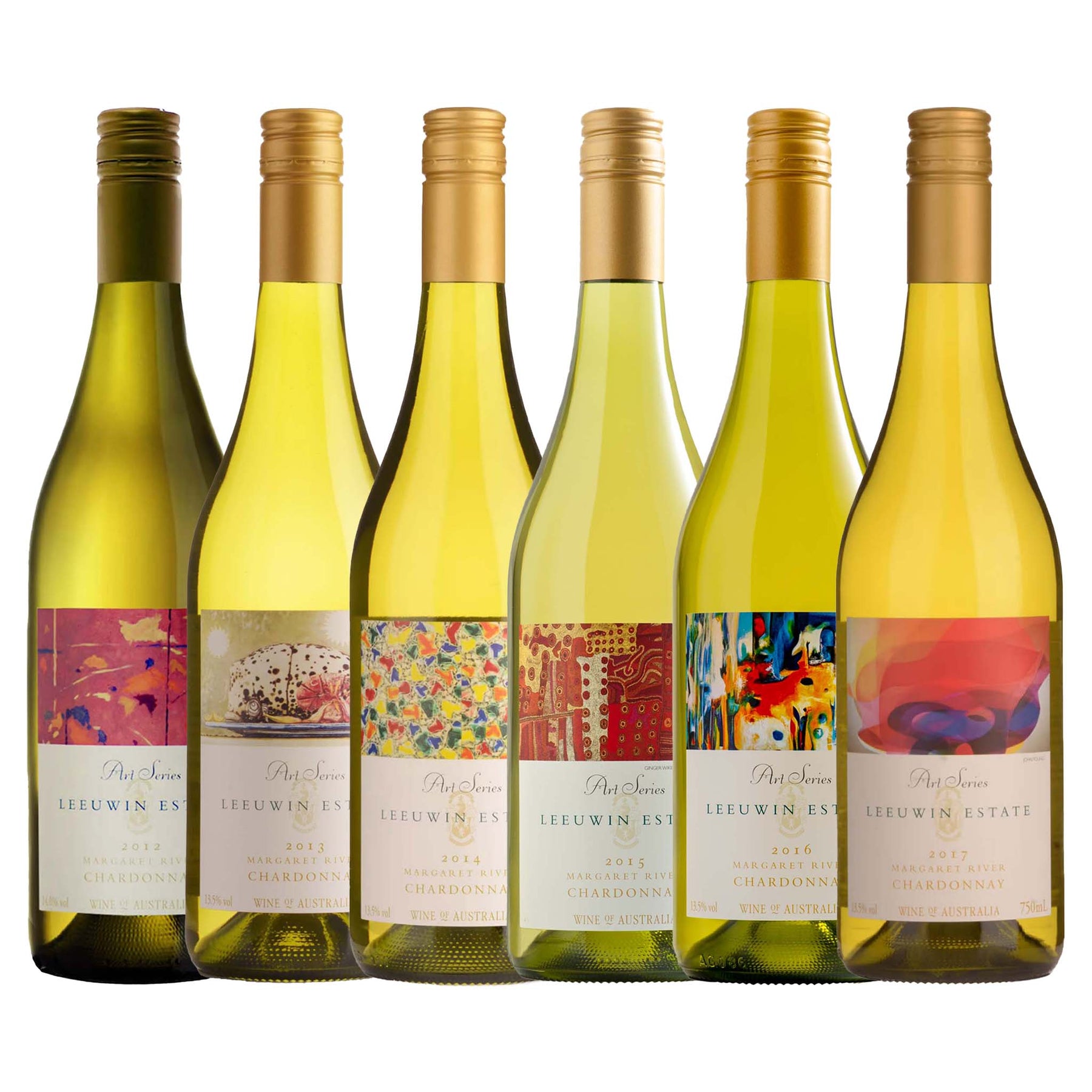 Leeuwin Estate Art Series Chardonnay Vertical 2012-2017