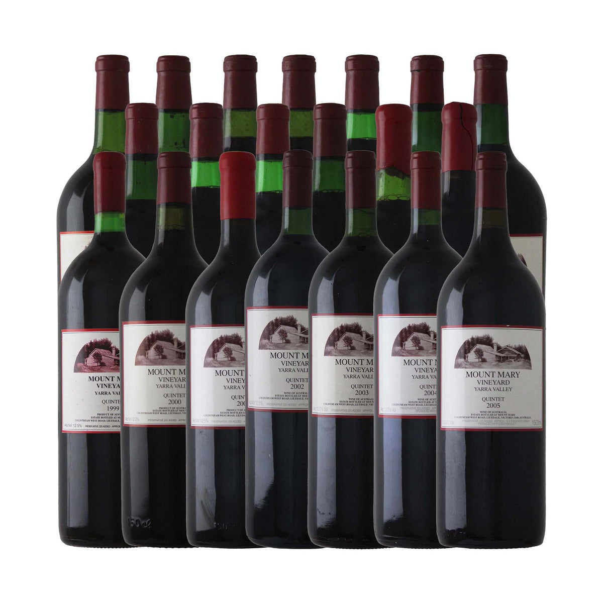 Mount Mary Quintet 20 Year Vertical, 1986-2005 (1500ml)