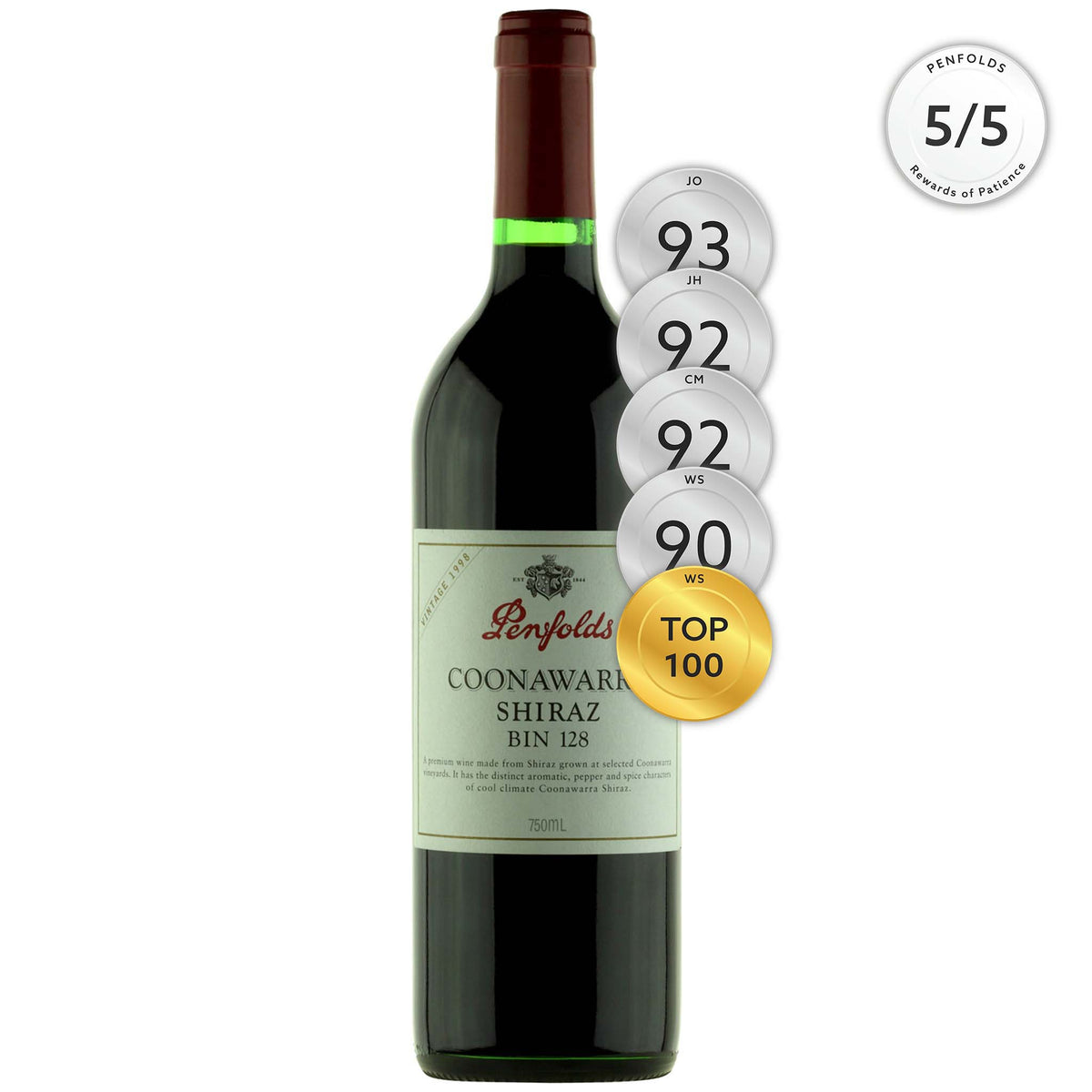 Penfolds Bin 128 Coonawarra Shiraz 1998