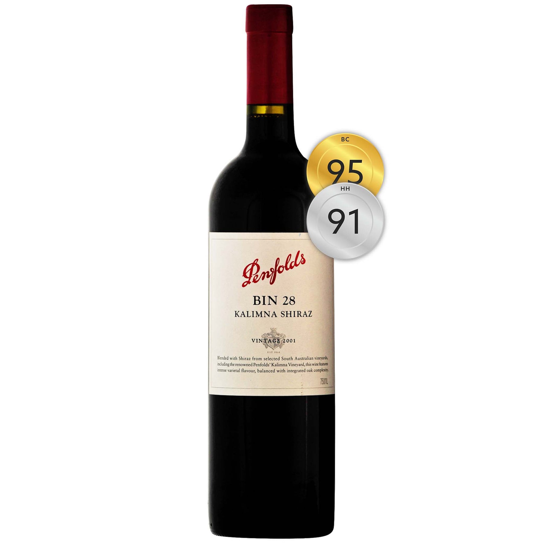 Penfolds Bin 28 Kalimna Shiraz 2001