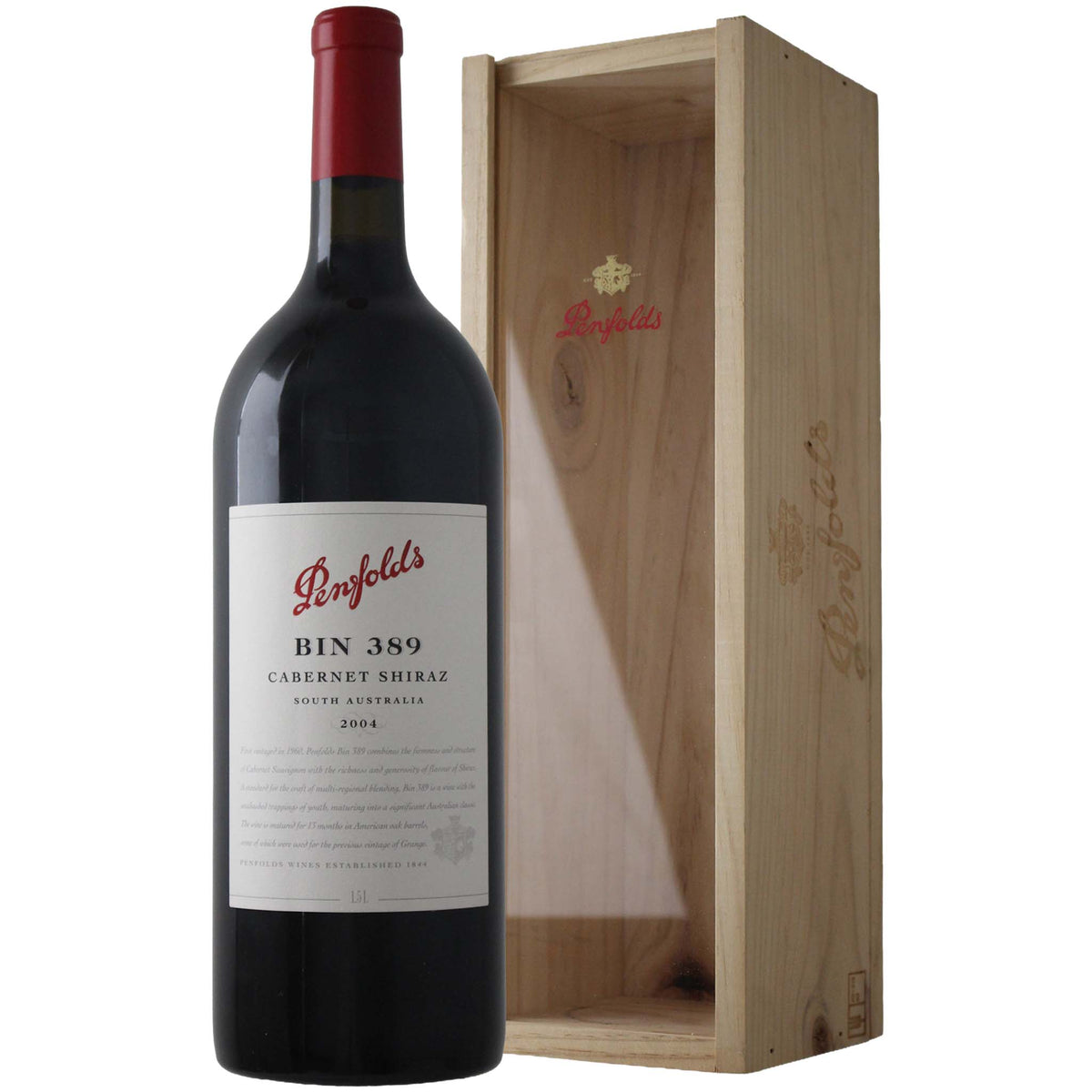 Penfolds Bin 389 Cabernet Shiraz 2004 (1500ml)