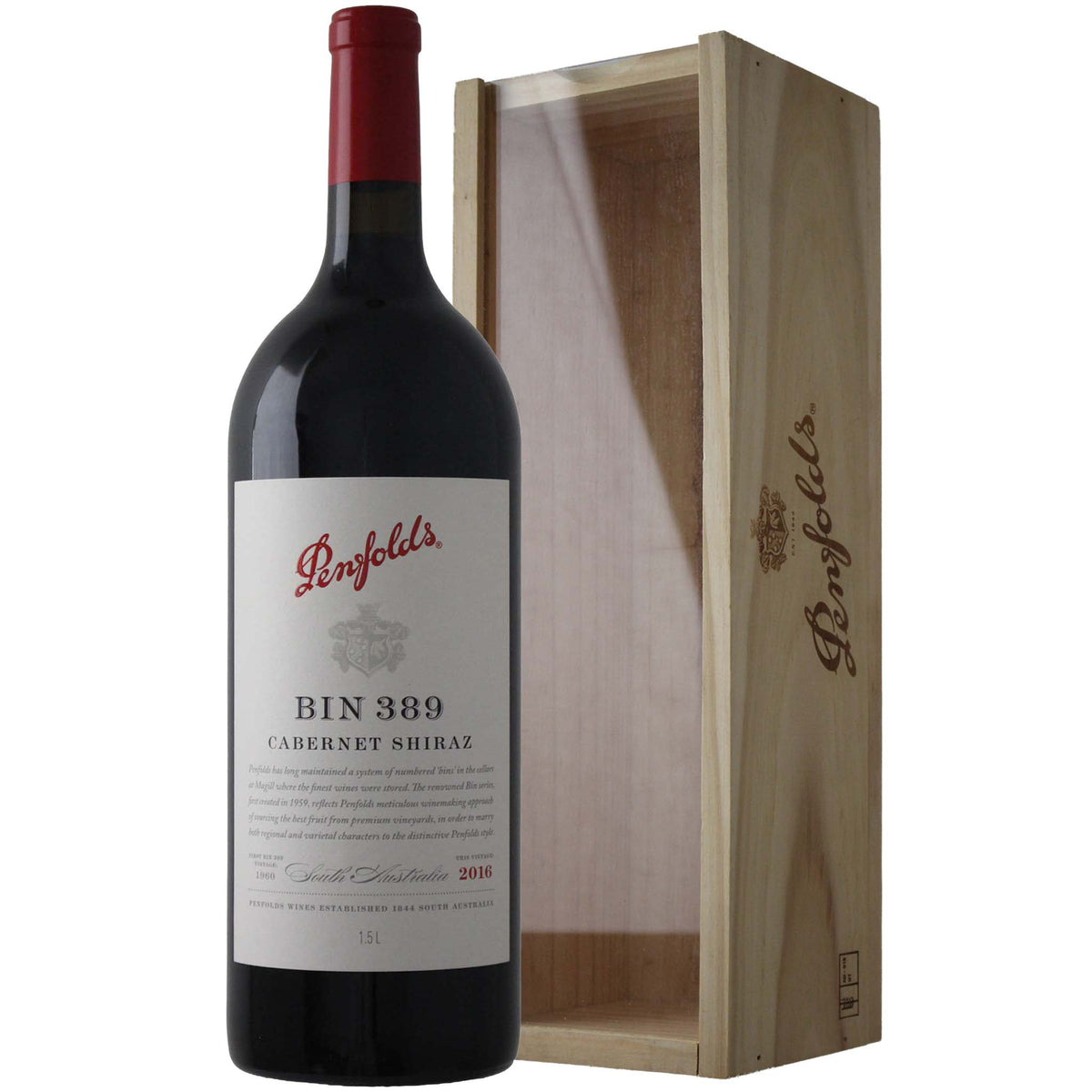 Penfolds Bin 389 Cabernet Shiraz 2016 (1500ml)