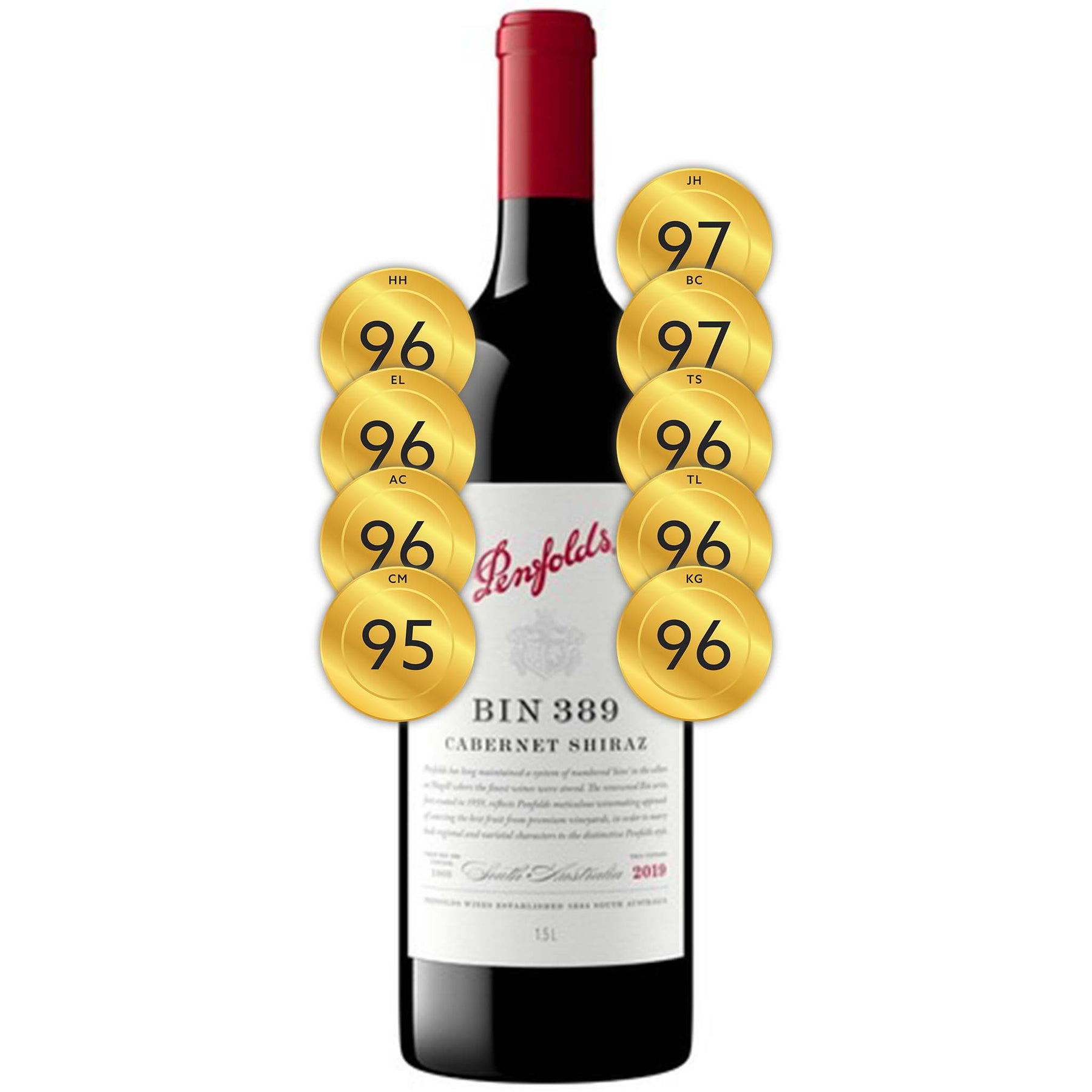 Penfolds Bin 389 Cabernet Shiraz 2019 (1500ml)