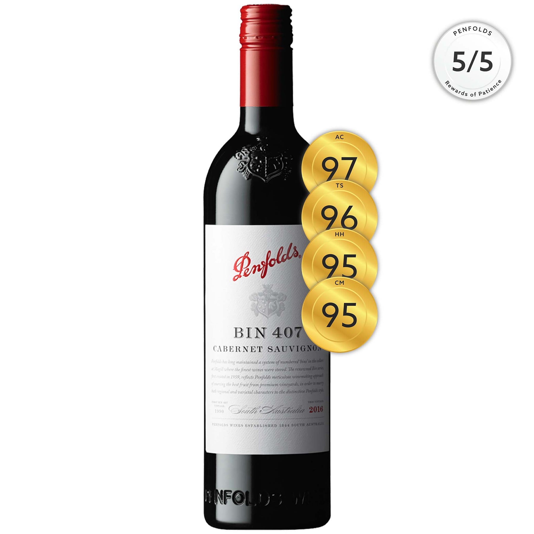 Penfolds Bin 407 Cabernet Sauvignon 2016