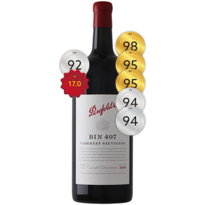 Penfolds Bin 407 Cabernet Sauvignon 2019 (3000ml)