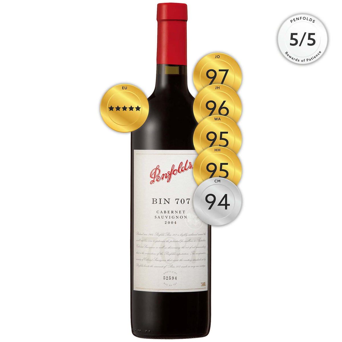 Penfolds Bin 707 Cabernet Sauvignon 2004