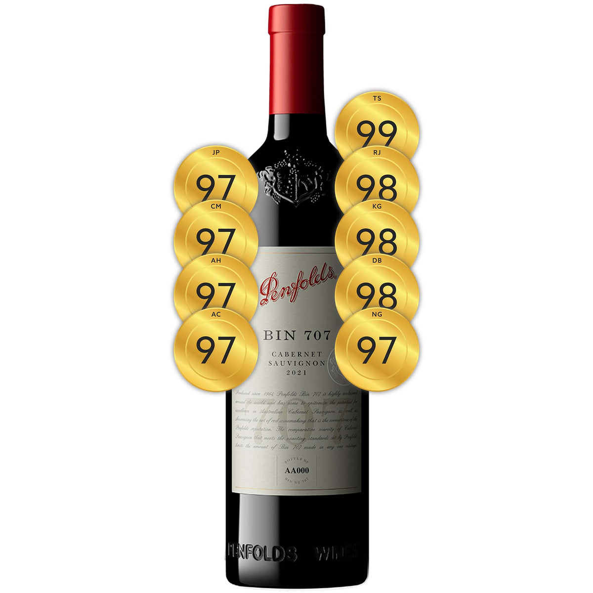 Penfolds Bin 707 Cabernet Sauvignon 2021