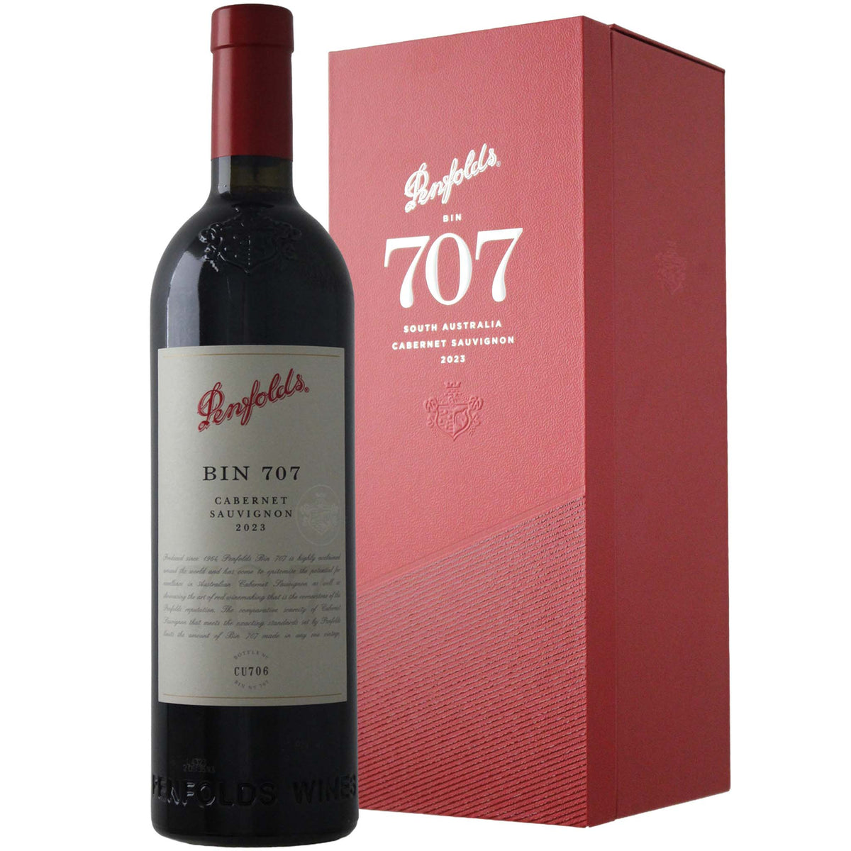 Penfolds Bin 707 Cabernet Sauvignon 2023 (Gift Box)