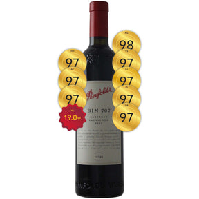 Penfolds Bin 707 Cabernet Sauvignon 2023 (Gift Box)