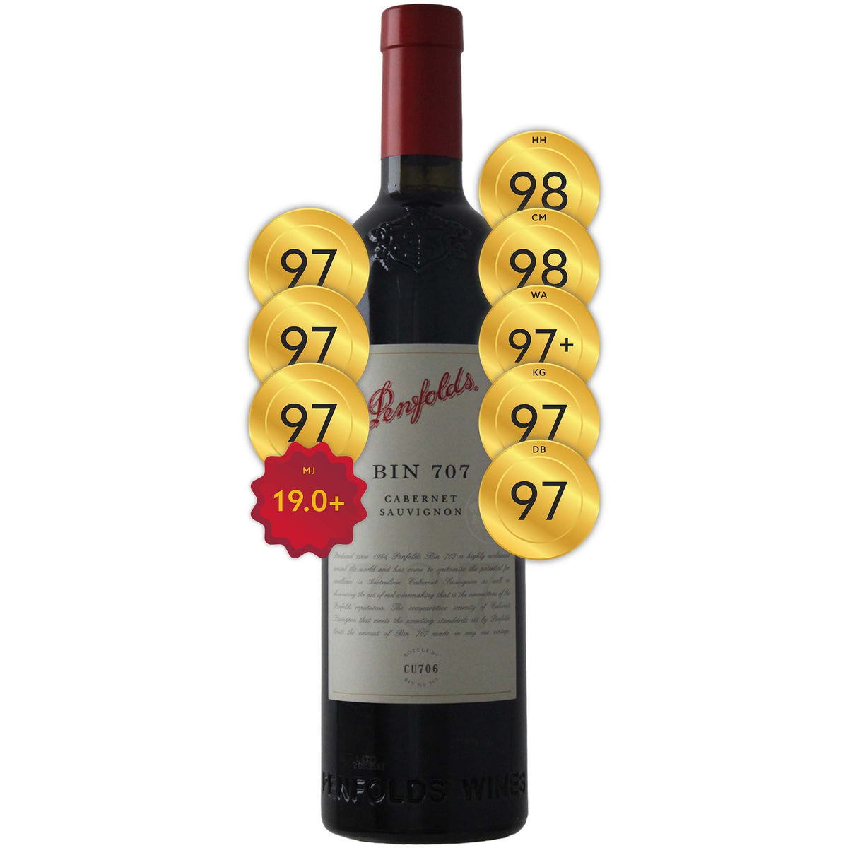 Penfolds Bin 707 Cabernet Sauvignon 2024 (Gift Box)