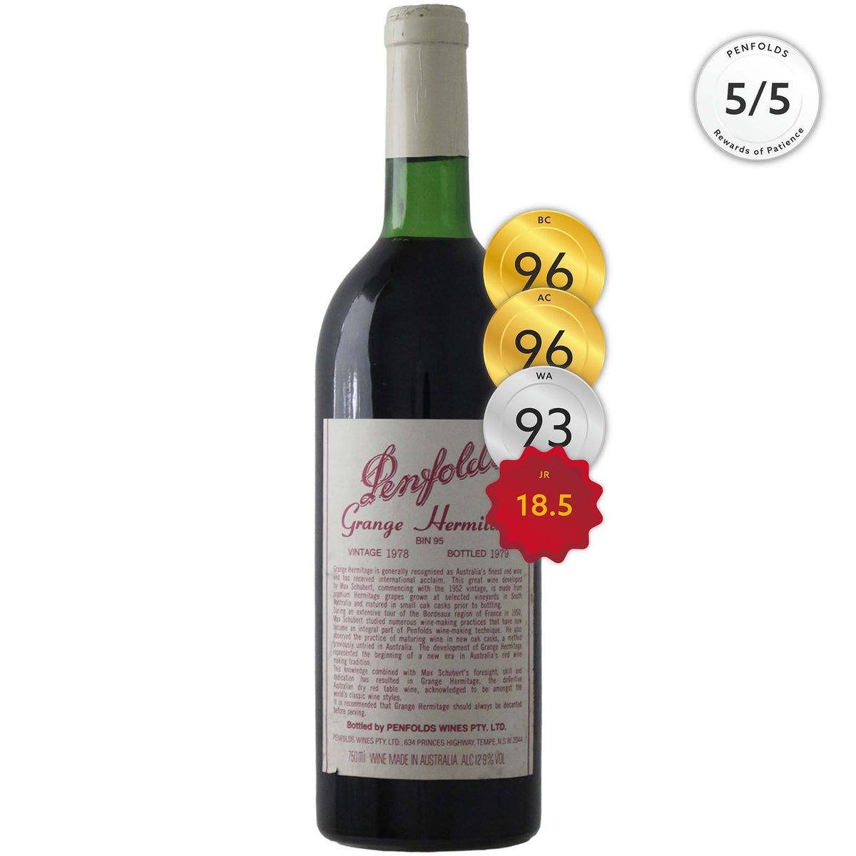 Penfolds Bin 95 Grange 1978