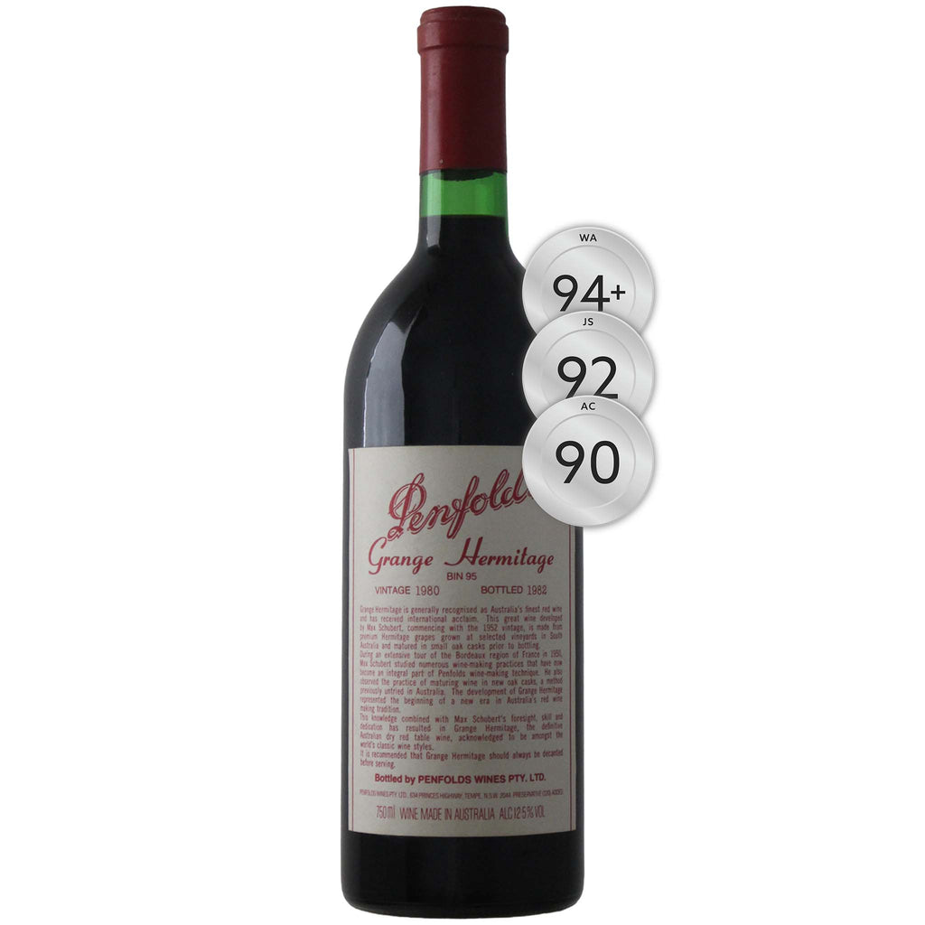 フランス　ヴィンテージ　Grange Penfolds Bin 95 Grange 1980