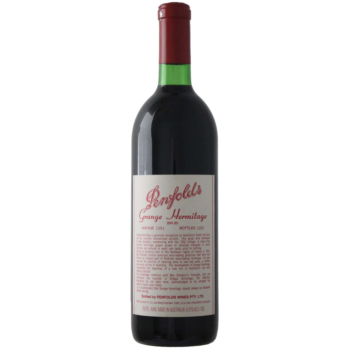 Penfolds Bin 95 Grange 1984