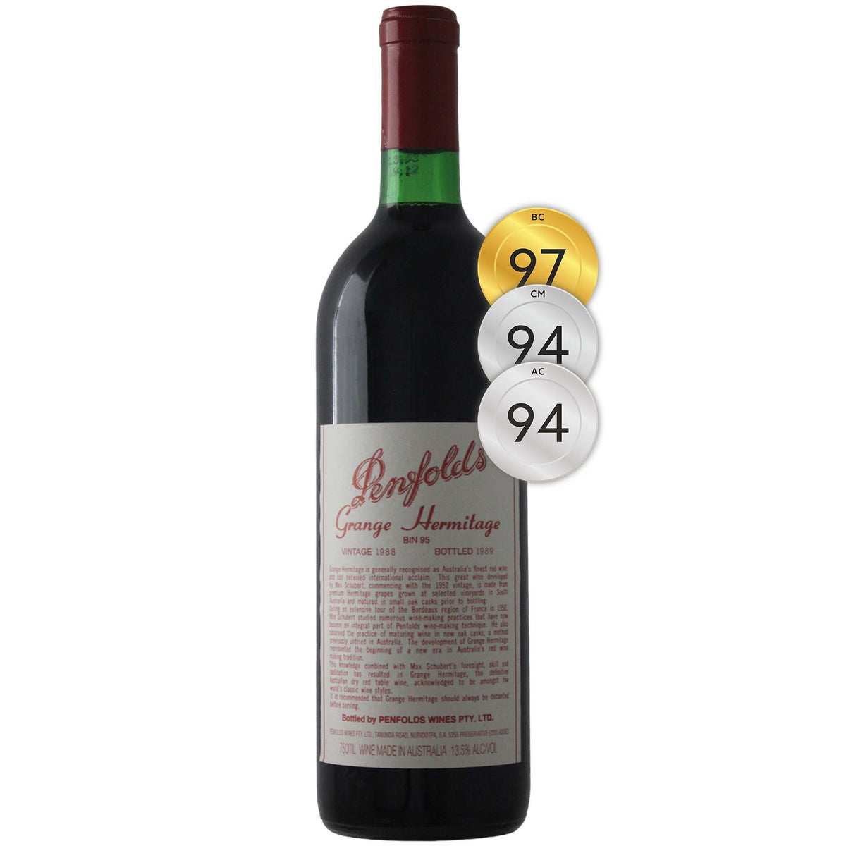 Penfolds Bin 95 Grange 1988