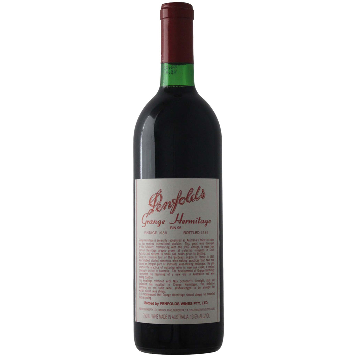 Penfolds Bin 95 Grange 1988