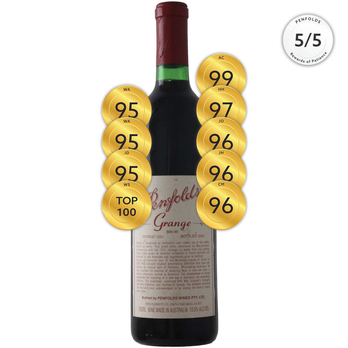 Penfolds Bin 95 Grange 1991