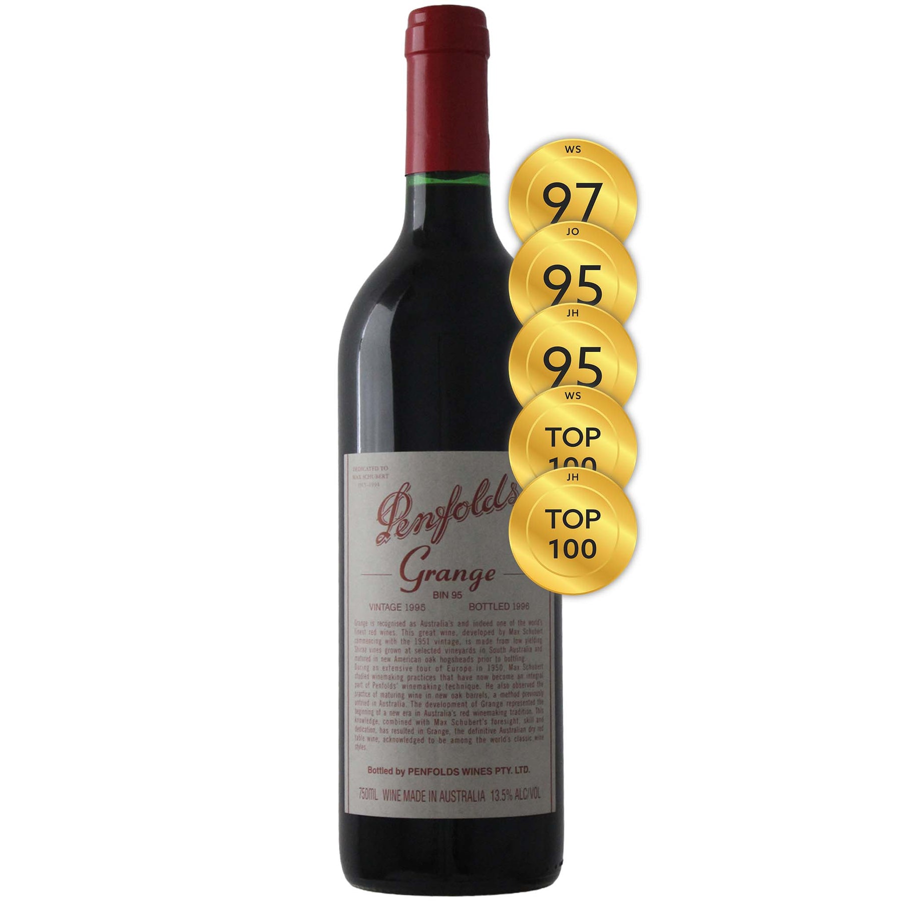 Penfolds Bin 95 Grange 1995 (Clinic 2025)