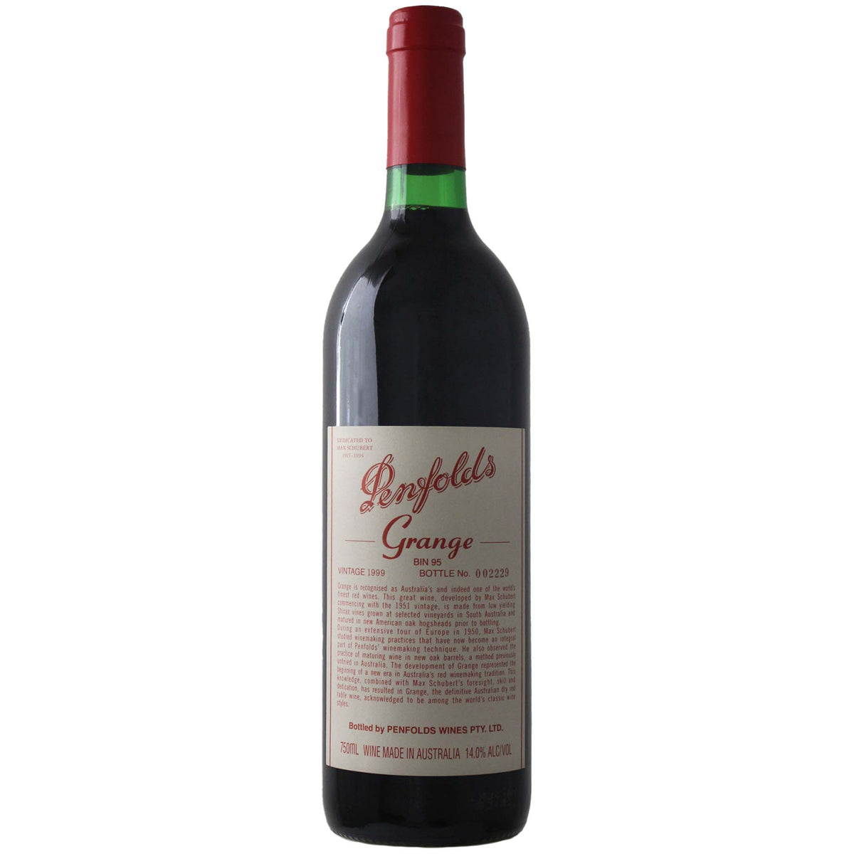 Penfolds Bin 95 Grange 1999