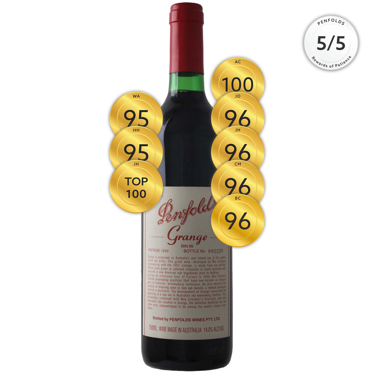 Penfolds Bin 95 Grange 1999