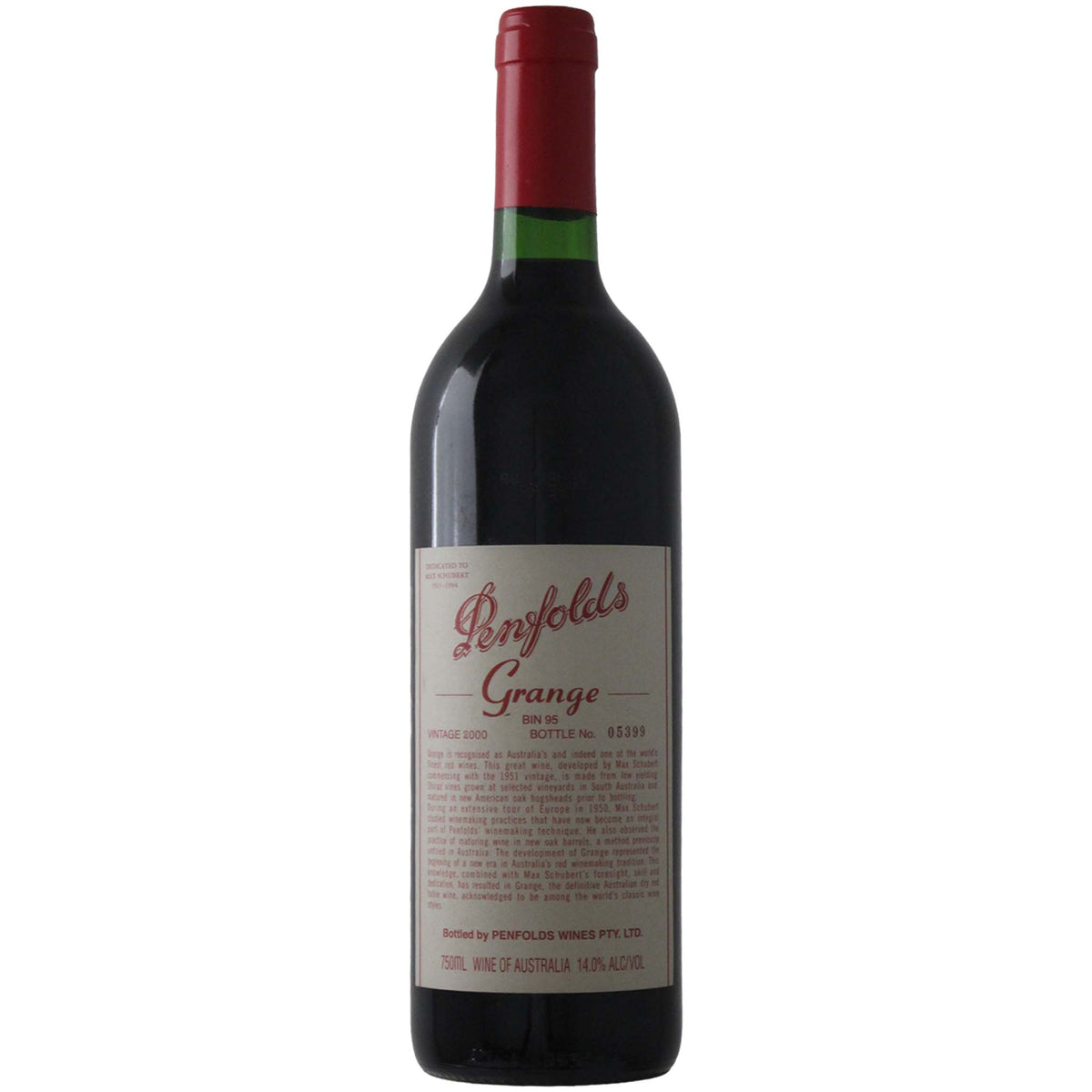 Penfolds Bin 95 Grange 2000