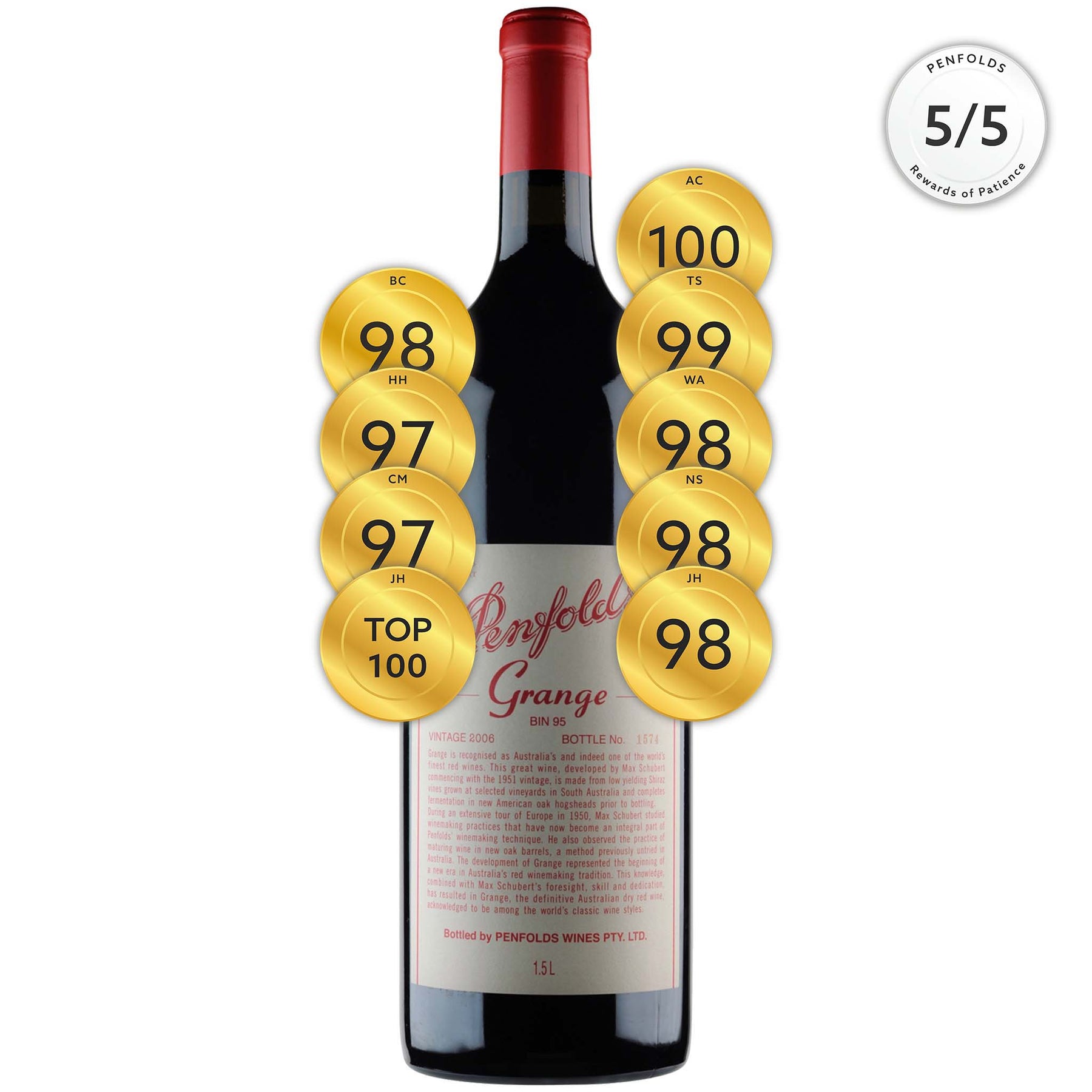 Penfolds Bin 95 Grange 2006 (1500ml)