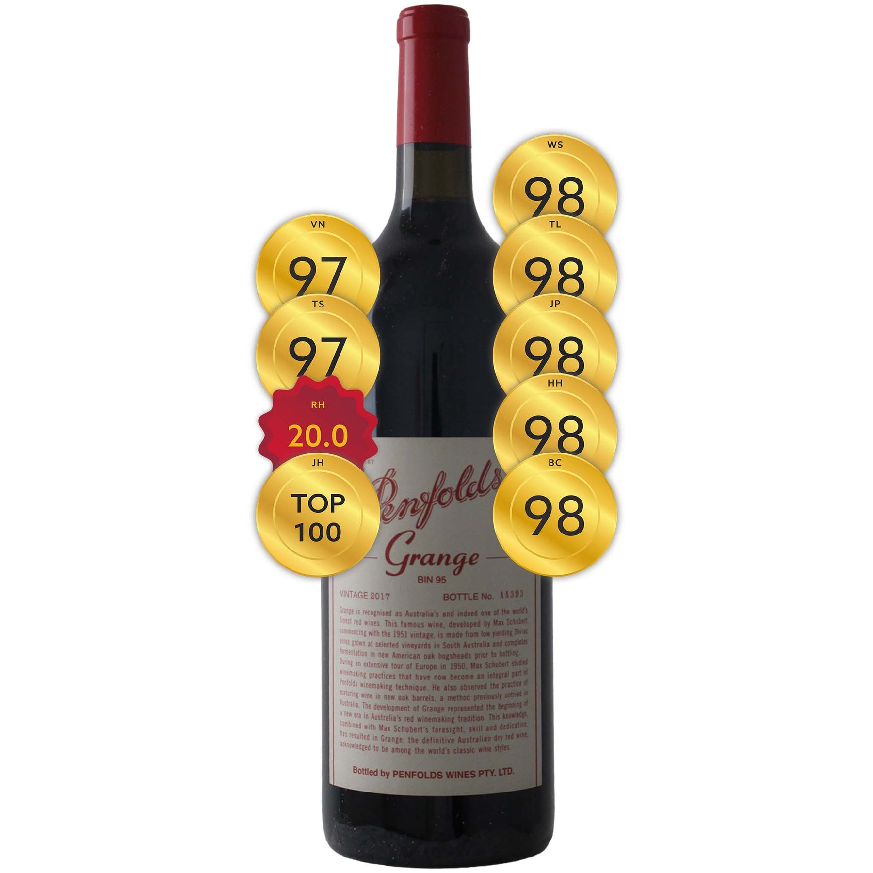 Penfolds Bin 95 Grange 2017 (1500ml)