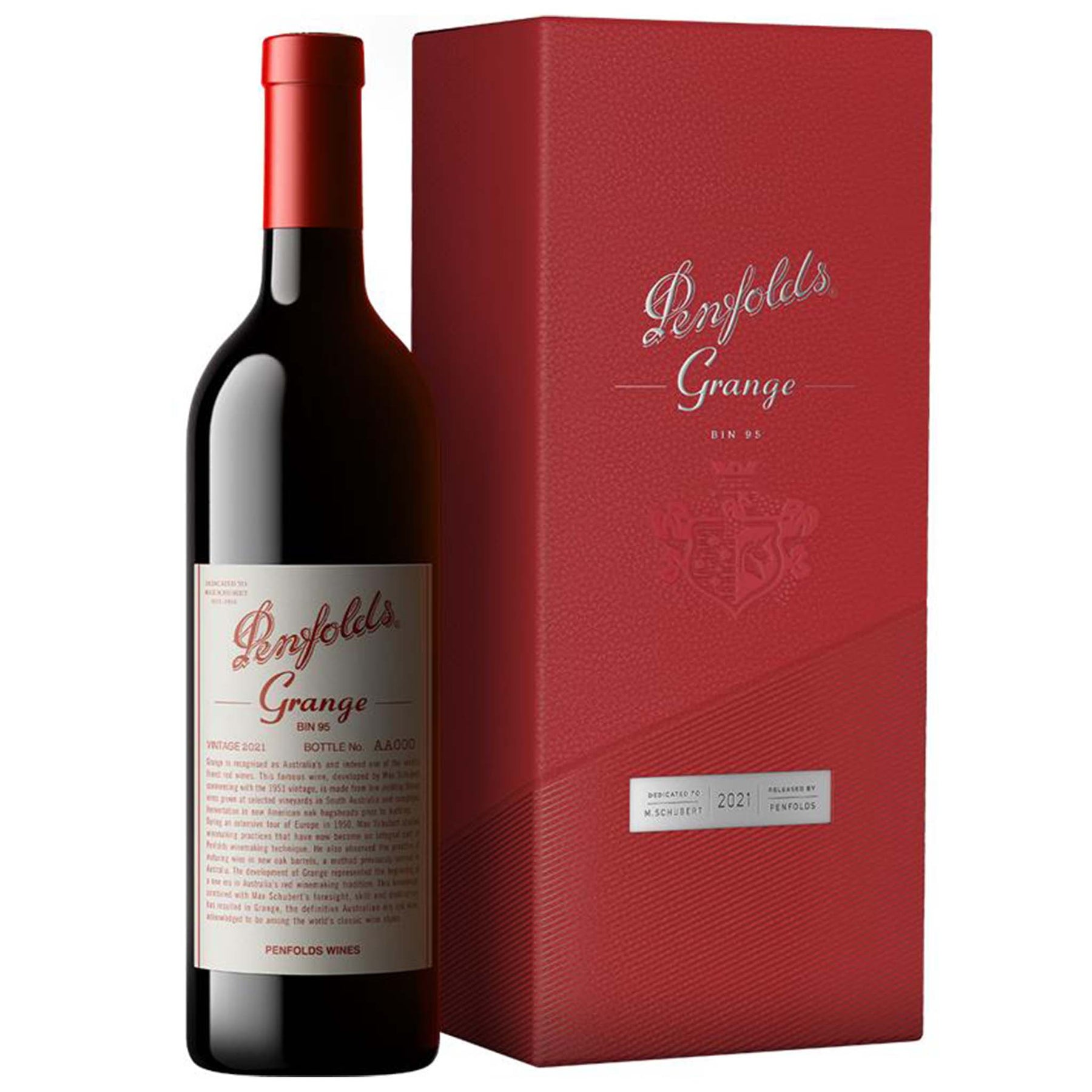 Penfolds Bin 95 Grange 2021 (Gift Box)