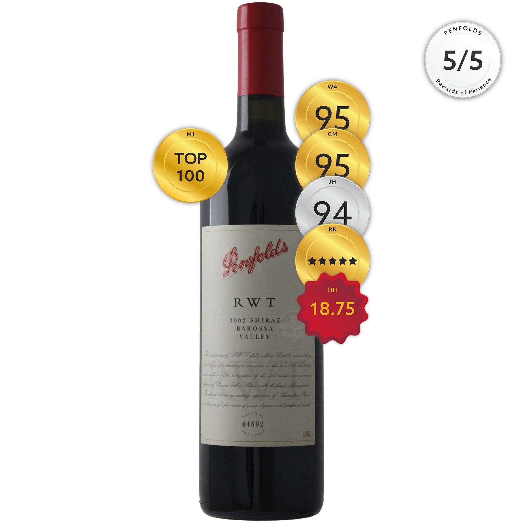 Penfolds RWT Shiraz 2002