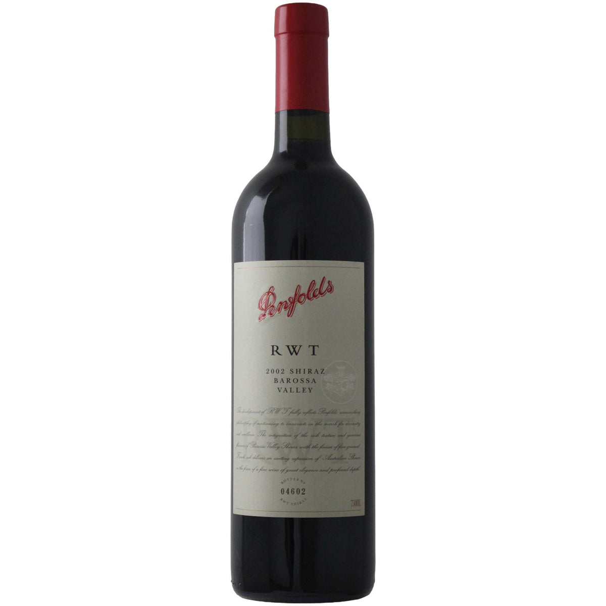 Penfolds RWT Shiraz 2002