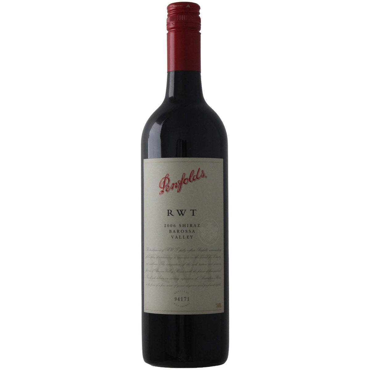 Penfolds RWT Shiraz 2006