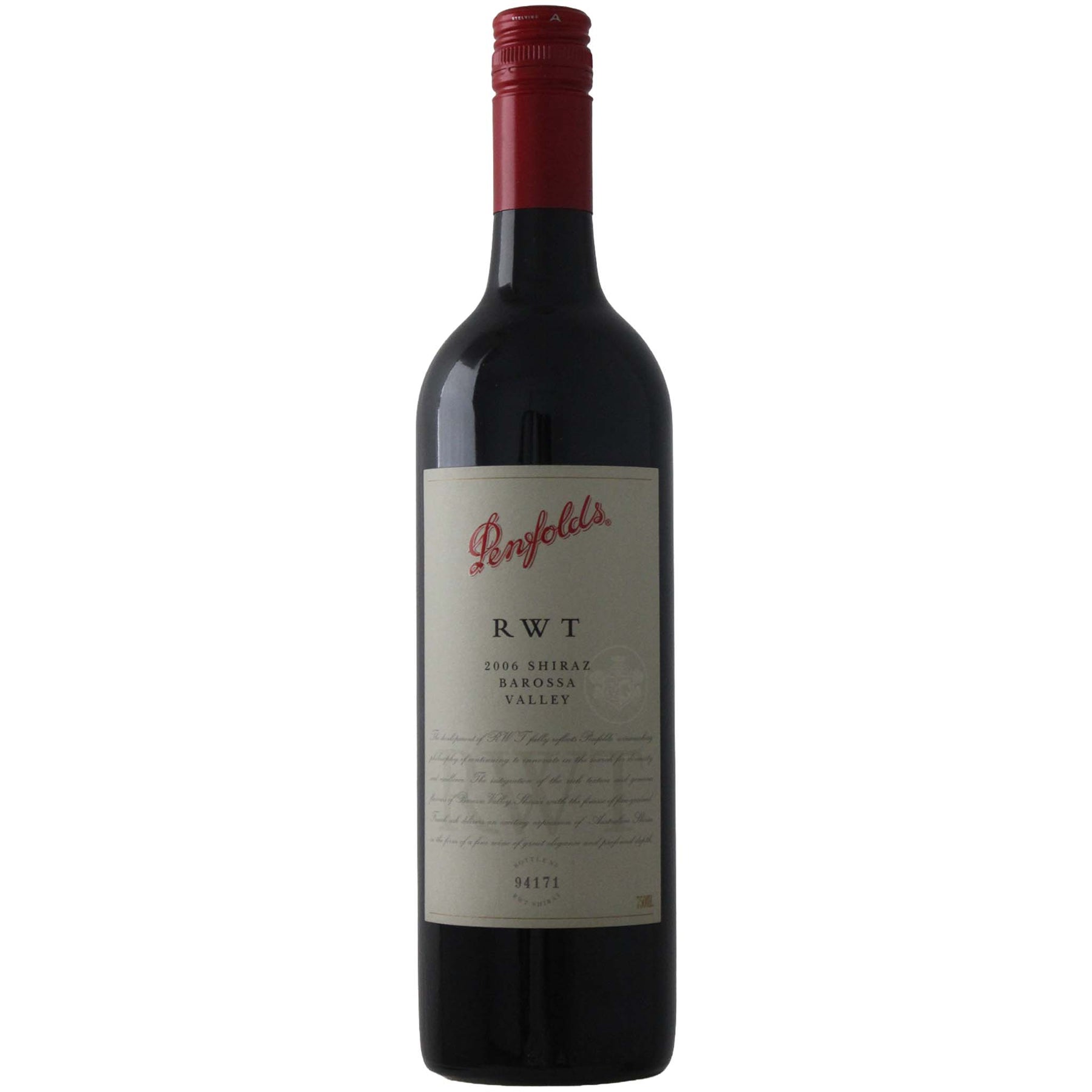 Penfolds RWT Shiraz 2006
