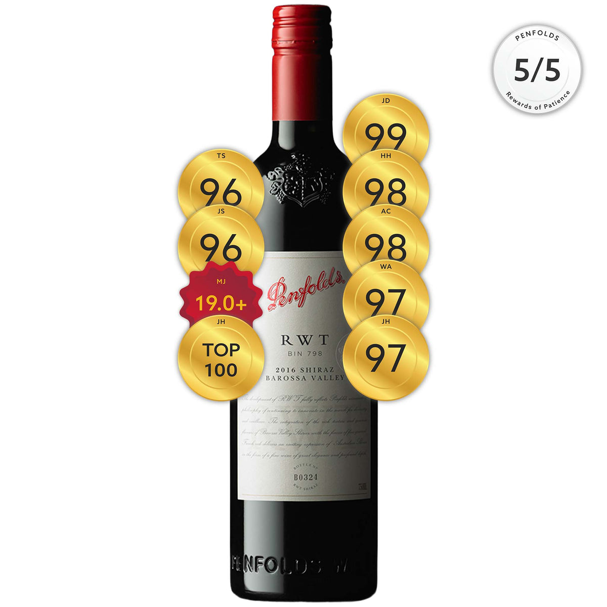 Penfolds RWT Shiraz 2016