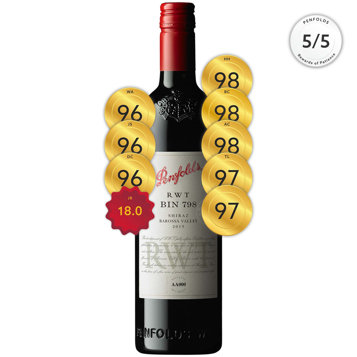 Penfolds RWT Shiraz 2019