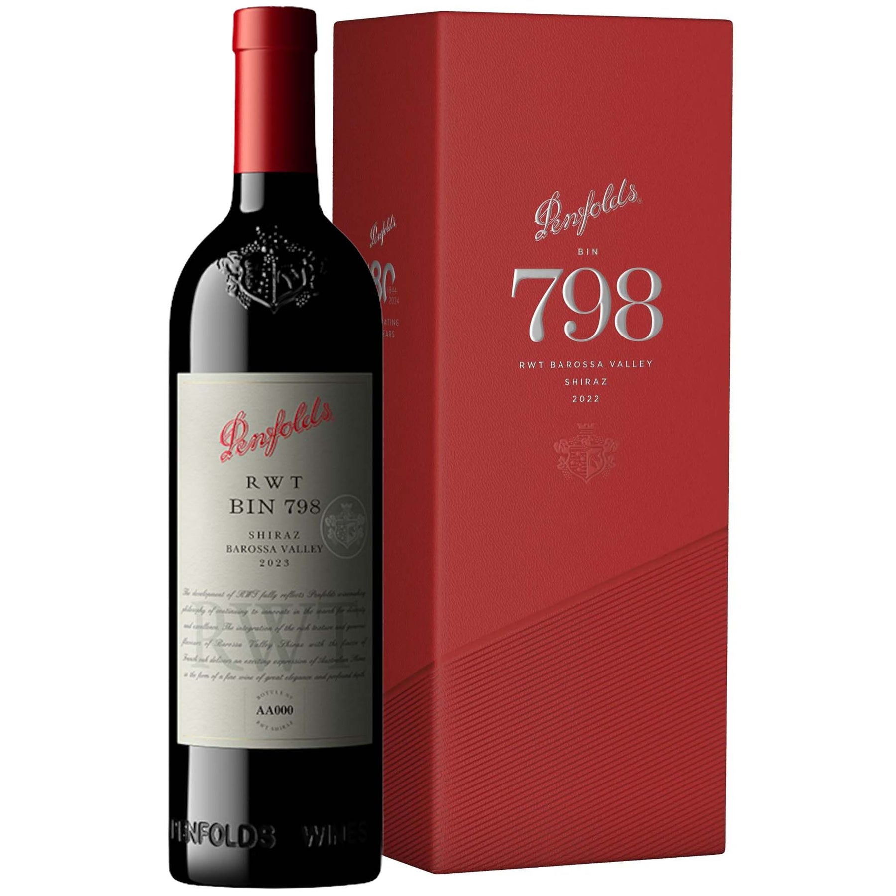 Penfolds RWT Shiraz 2023 (Gift Box)