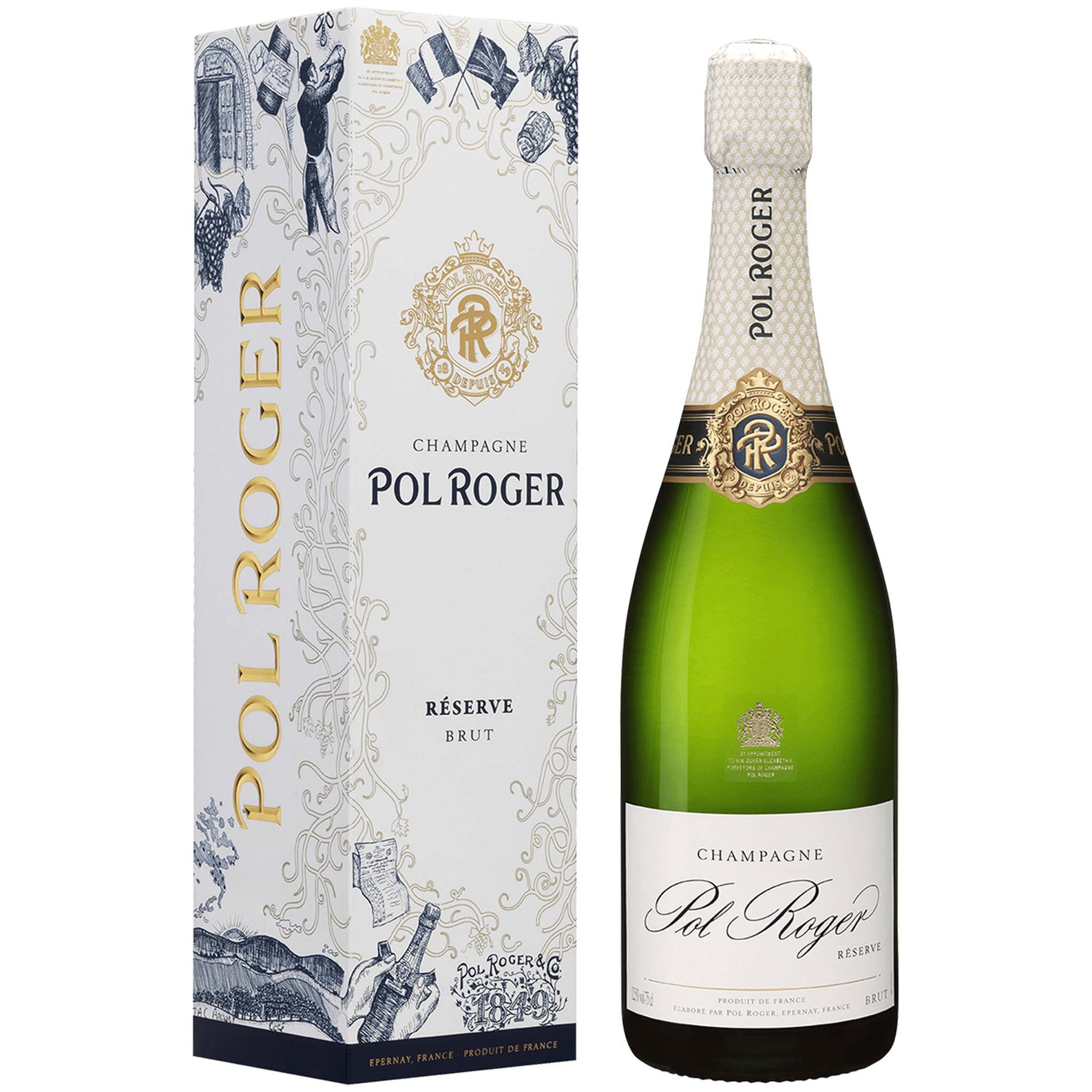 Pol Roger Brut Réserve NV Box