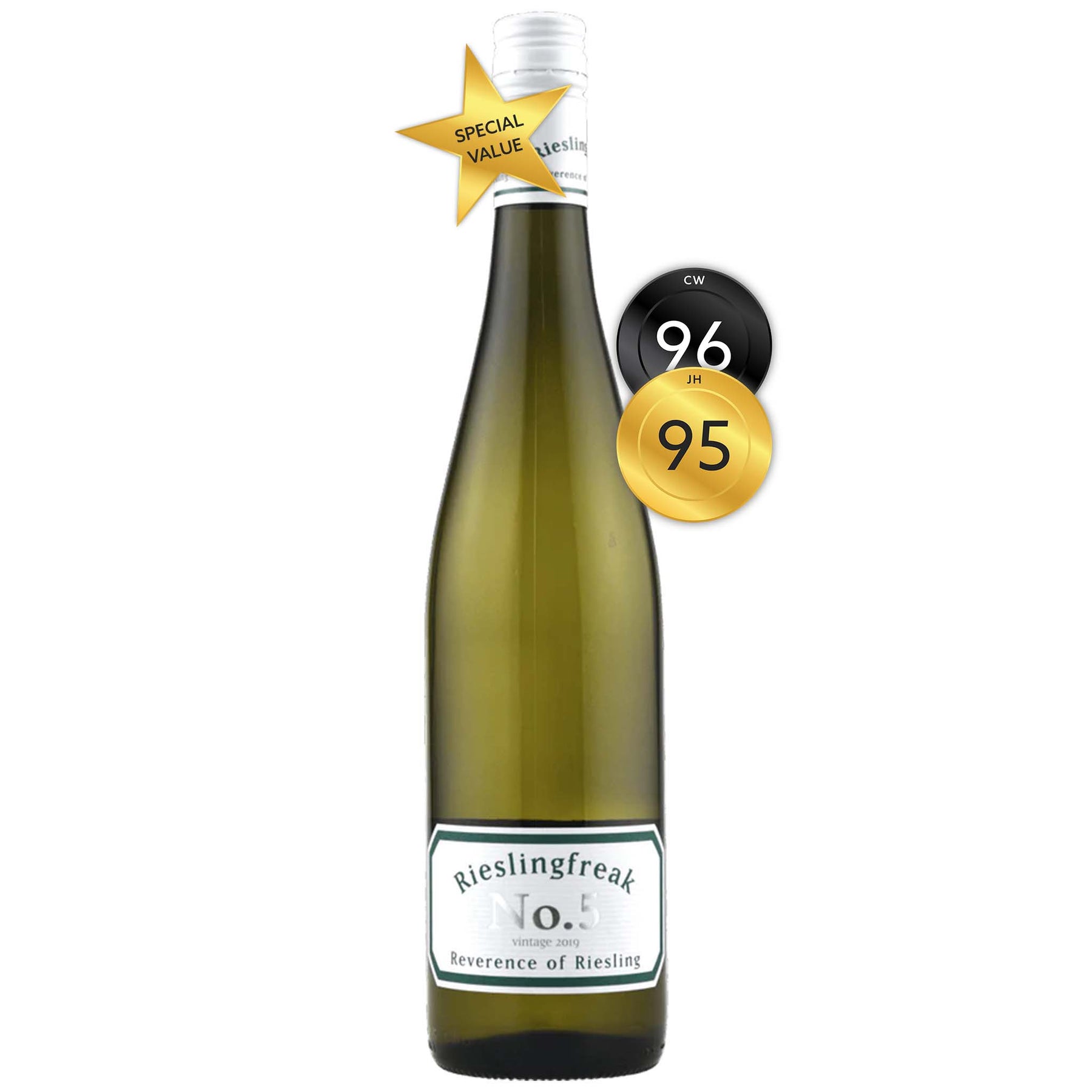 Rieslingfreak No 5 Clare Valley Off Dry Riesling 2019