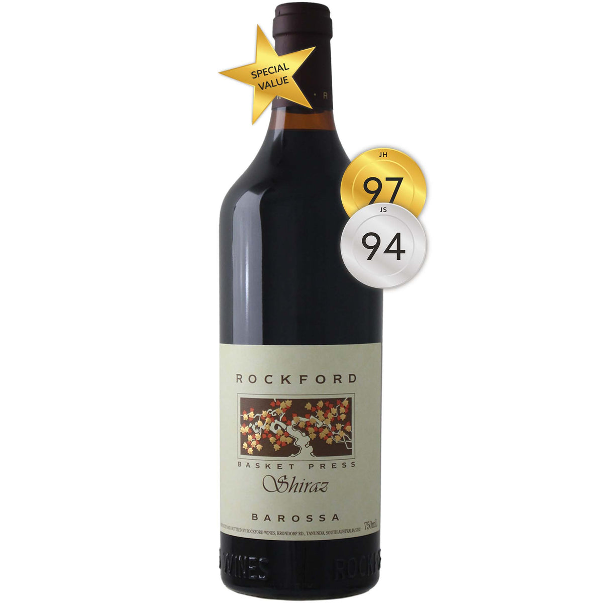 Rockford Basket Press Shiraz 2015